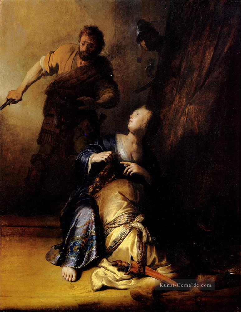 Samson und Delilah Rembrandt Ölgemälde